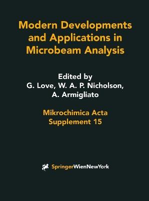 Modern Developments and Applications in Microbeam Analysis - cover
