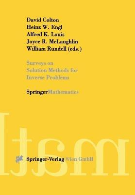Surveys on Solution Methods for Inverse Problems - cover