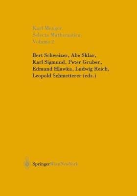 Selecta Mathematica II - Karl Menger - cover