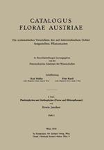 I. Teil: Pteridophyten und Anthophyten (Farne und Blütenpflanzen)