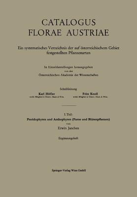 Pteridophyten und Anthophyten (Farne und Blütenpflanzen) - Erwin Janchen - cover