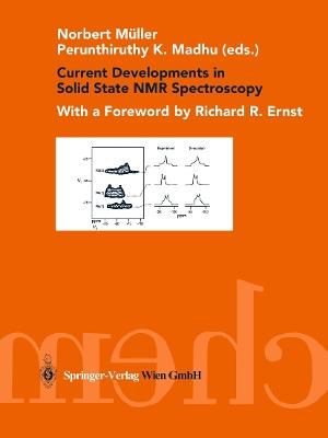 Current Developments in Solid State NMR Spectroscopy - cover