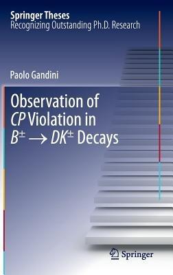 Observation of CP Violation in B± ? DK± Decays - Paolo Gandini - cover