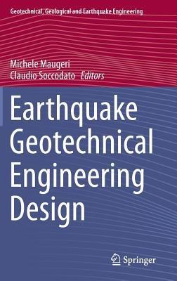 Earthquake Geotechnical Engineering Design - cover