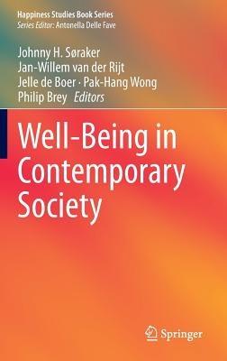 Well-Being in Contemporary Society - cover