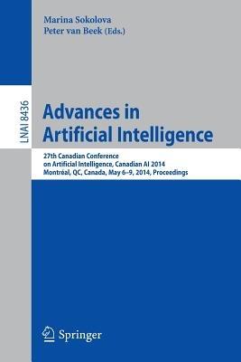 Advances in Artificial Intelligence: 27th Canadian Conference on Artificial Intelligence, Canadian AI 2014, Montréal, QC, Canada, May 6-9, 2014. Proceedings - cover