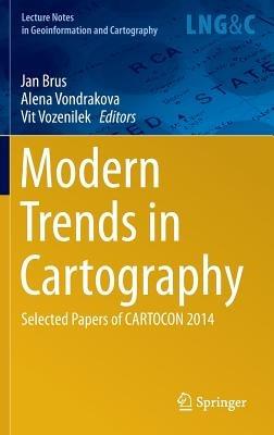 Modern Trends in Cartography: Selected Papers of CARTOCON 2014 - cover