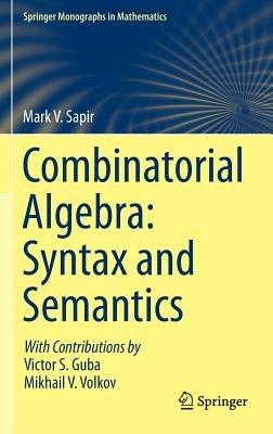 Combinatorial Algebra: Syntax and Semantics - Mark V. Sapir - cover