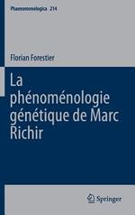 La phénoménologie génétique de Marc Richir