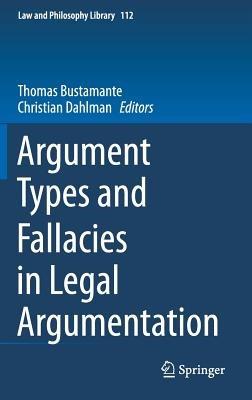 Argument Types and Fallacies in Legal Argumentation - cover