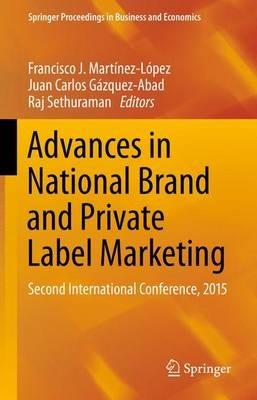 Advances in National Brand and Private Label Marketing: Second International Conference, 2015 - cover