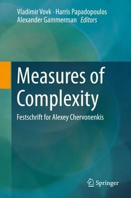 Measures of Complexity: Festschrift for Alexey Chervonenkis - cover