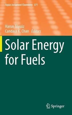 Solar Energy for Fuels - cover