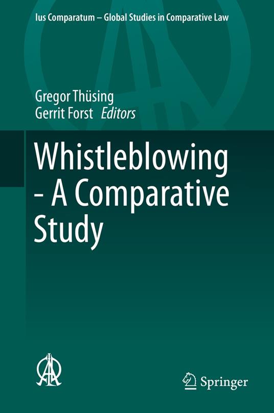 Whistleblowing - A Comparative Study