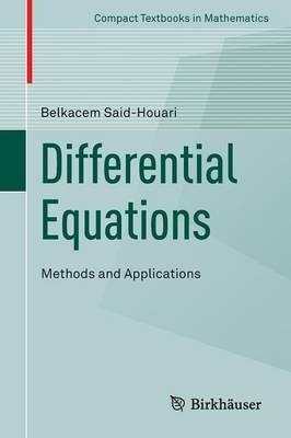 Differential Equations: Methods and Applications - Belkacem Said-Houari - cover