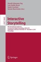 Interactive Storytelling: 8th International Conference on Interactive Digital Storytelling, ICIDS 2015, Copenhagen, Denmark, November 30 - December 4, 2015, Proceedings - cover