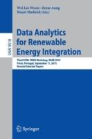 Data Analytics for Renewable Energy Integration: Third ECML PKDD Workshop, DARE 2015, Porto, Portugal, September 11, 2015. Revised Selected Papers - cover