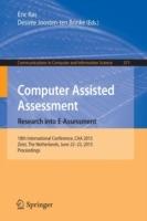 Computer Assisted Assessment. Research into E-Assessment: 18th International Conference, CAA 2015, Zeist, The Netherlands, June 22–23, 2015. Proceedings - cover
