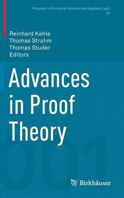 Advances in Proof Theory - cover