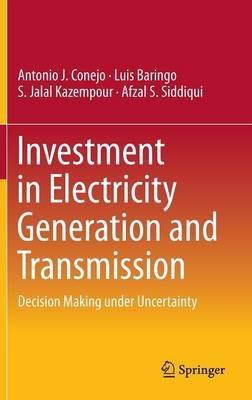 Investment in Electricity Generation and Transmission: Decision Making under Uncertainty - Antonio J. Conejo,Luis Baringo,S. Jalal Kazempour - cover