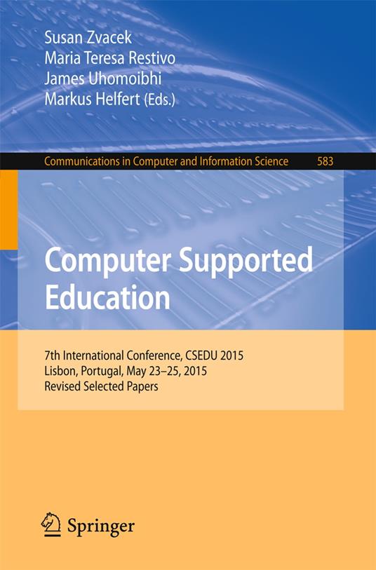 Computer Supported Education