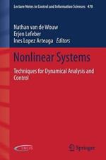 Nonlinear Systems: Techniques for Dynamical Analysis and Control