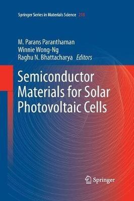 Semiconductor Materials for Solar Photovoltaic Cells - cover