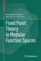 Fixed Point Theory in Modular Function Spaces - Mohamed A. Khamsi,Wojciech M. Kozlowski - cover