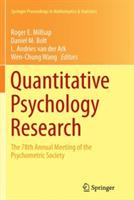 Quantitative Psychology Research: The 78th Annual Meeting of the Psychometric Society - cover