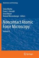 Noncontact Atomic Force Microscopy: Volume 3 - cover