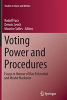 Voting Power and Procedures: Essays in Honour of Dan Felsenthal and Moshé Machover - cover