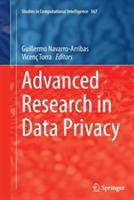 Advanced Research in Data Privacy - cover