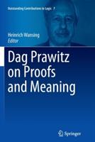 Dag Prawitz on Proofs and Meaning - cover