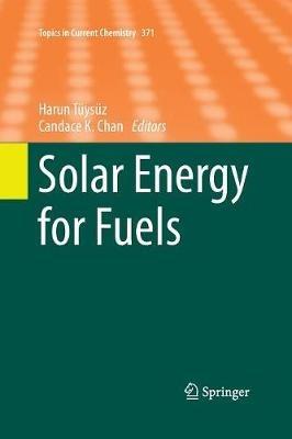 Solar Energy for Fuels - cover