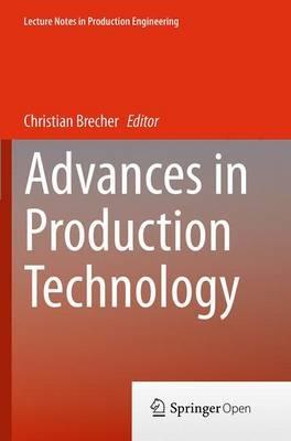 Advances in Production Technology - cover
