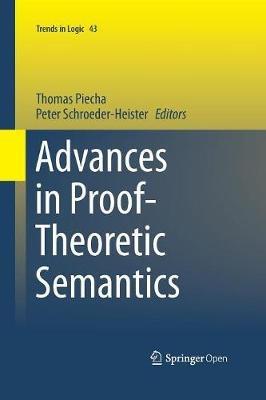 Advances in Proof-Theoretic Semantics - cover