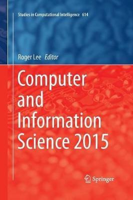 Computer and Information Science 2015 - cover