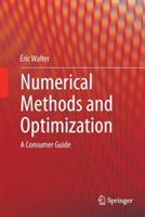 Numerical Methods and Optimization: A Consumer Guide - Éric Walter - cover