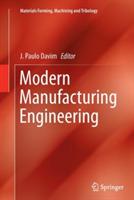 Modern Manufacturing Engineering - cover