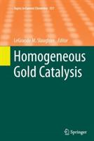 Homogeneous Gold Catalysis - cover
