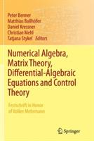 Numerical Algebra, Matrix Theory, Differential-Algebraic Equations and Control Theory: Festschrift in Honor of Volker Mehrmann - cover