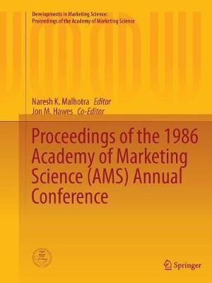 Proceedings of the 1986 Academy of Marketing Science (AMS) Annual Conference - cover