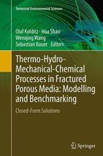 Thermo-Hydro-Mechanical-Chemical Processes in Fractured Porous Media: Modelling and Benchmarking: Closed-Form Solutions