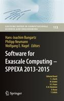 Software for Exascale Computing - SPPEXA 2013-2015 - cover