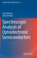 Spectroscopic Analysis of Optoelectronic Semiconductors - Juan Jimenez,Jens W. Tomm - cover