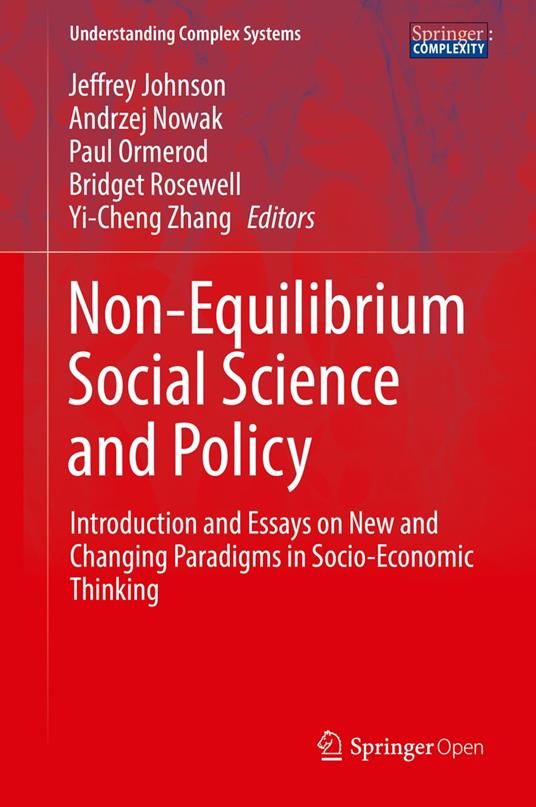 Non-Equilibrium Social Science and Policy