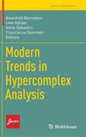 Modern Trends in Hypercomplex Analysis - cover