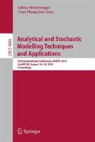 Analytical and Stochastic Modelling Techniques and Applications: 23rd International Conference, ASMTA 2016, Cardiff, UK, August 24-26, 2016, Proceedings - cover