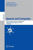 Speech and Computer: 18th International Conference, SPECOM 2016, Budapest, Hungary, August 23-27, 2016, Proceedings - cover