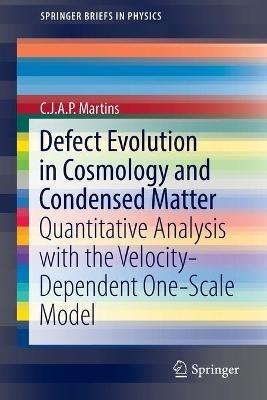 Defect Evolution in Cosmology and Condensed Matter: Quantitative Analysis with the Velocity-Dependent One-Scale Model - C.J.A.P. Martins - cover